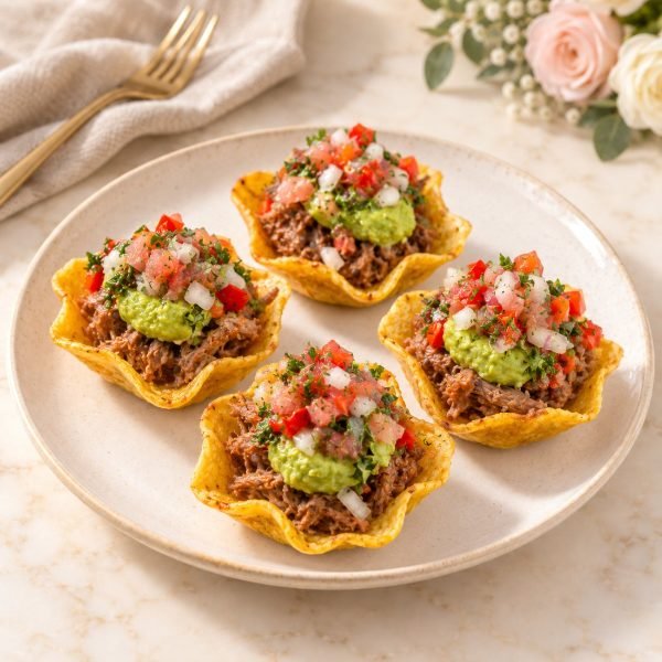 Canastas de patacón mexicano