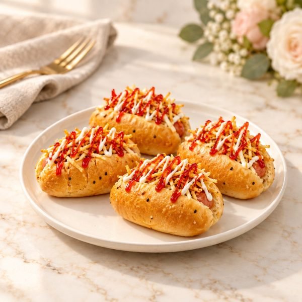 Mini hot dogs para cumpleaños