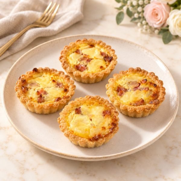 Mini quiche Lorraine para empresas