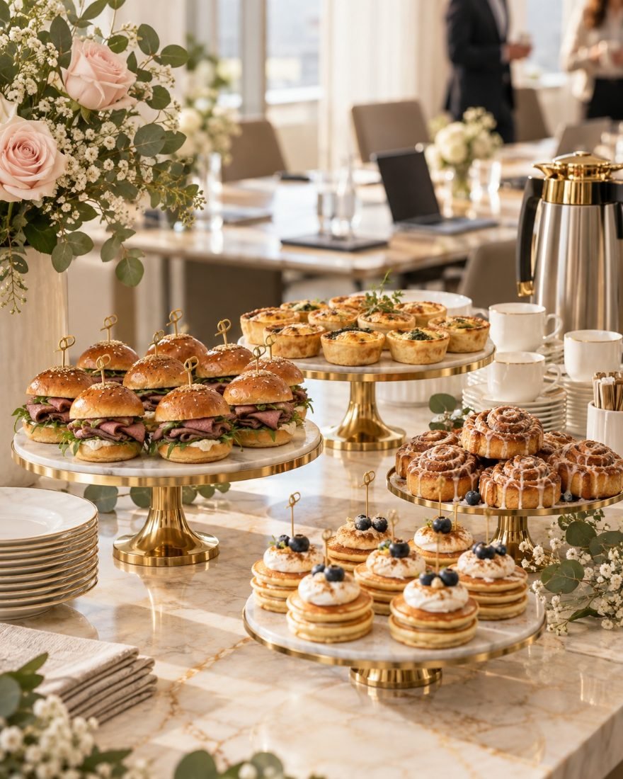 Catering empresarial y coffee break