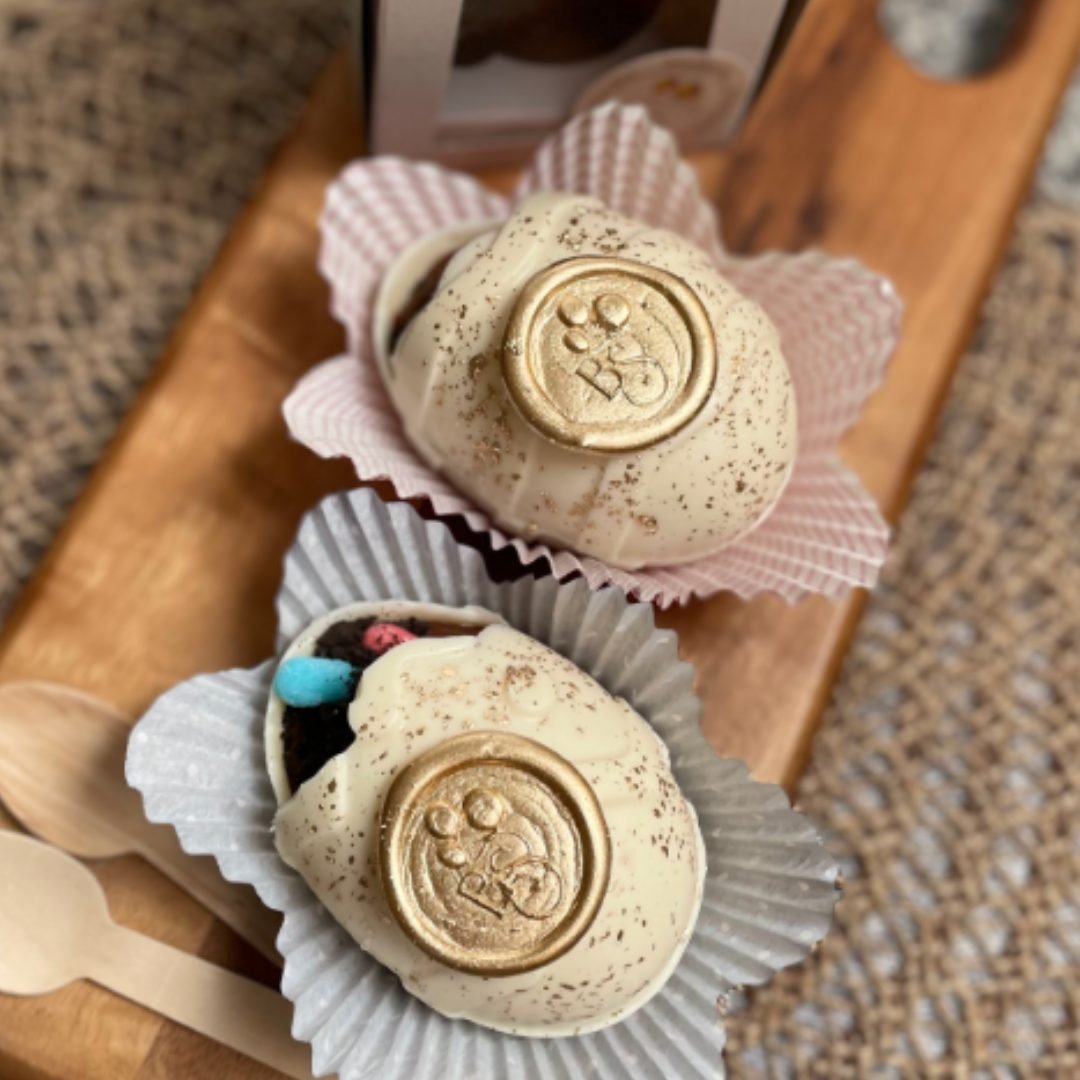 Huevo Relleno de Chocolate