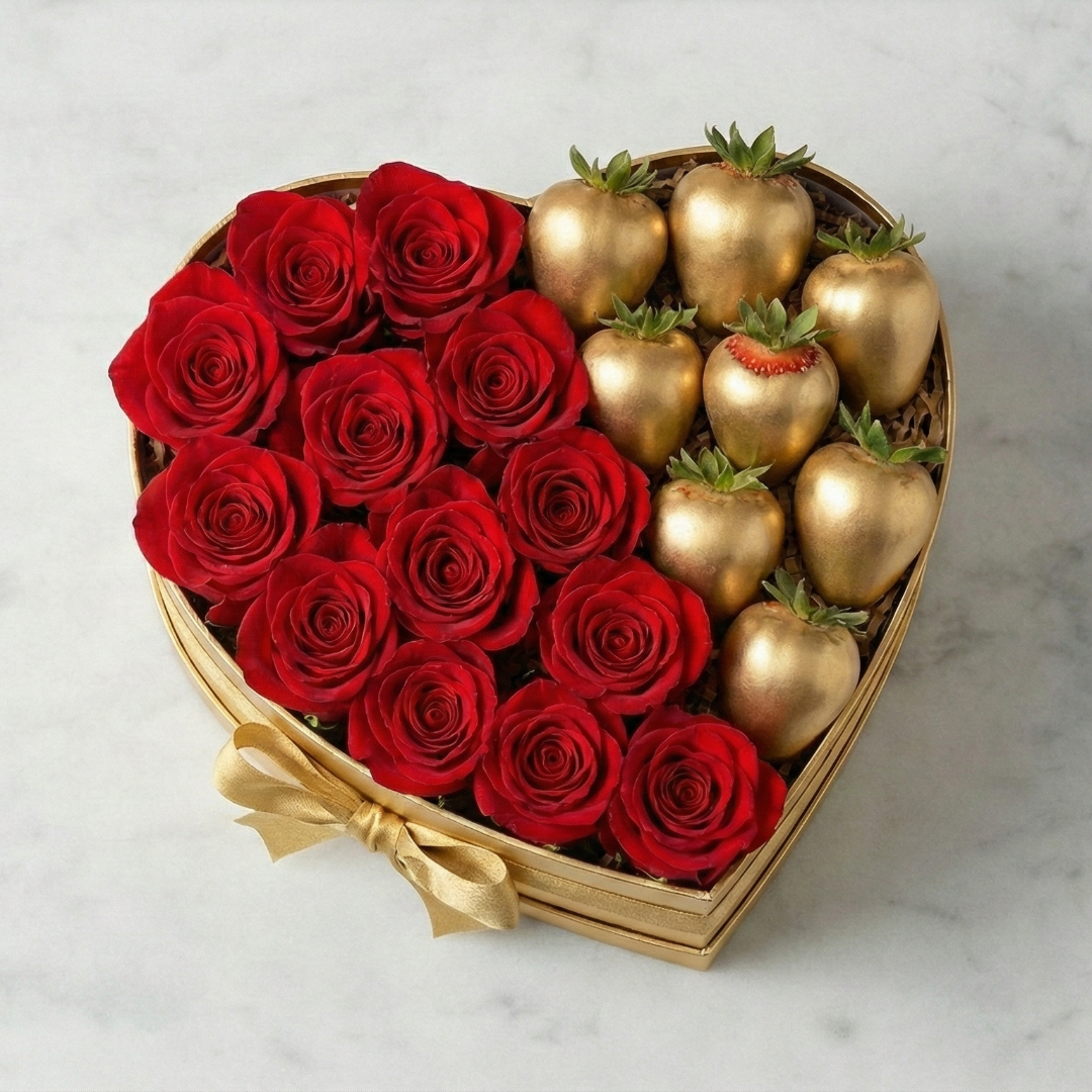 Bouquet Box Choco Rosa