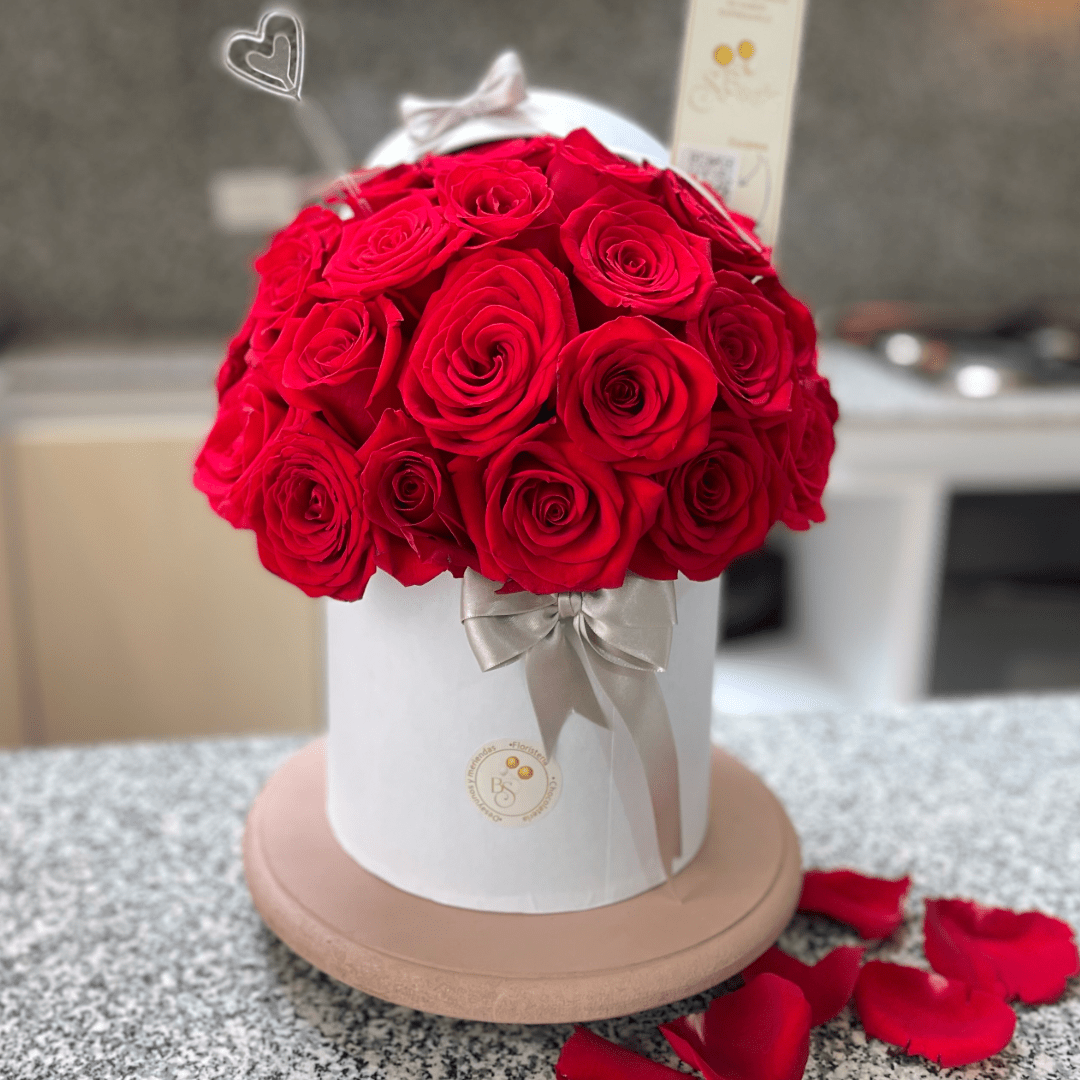 Bouquet Box Rose - BOCADOS SORPRESA