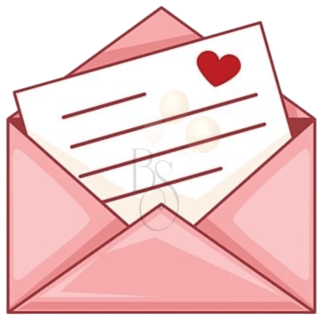 Carta con Dedicatoria - BOCADOS SORPRESA